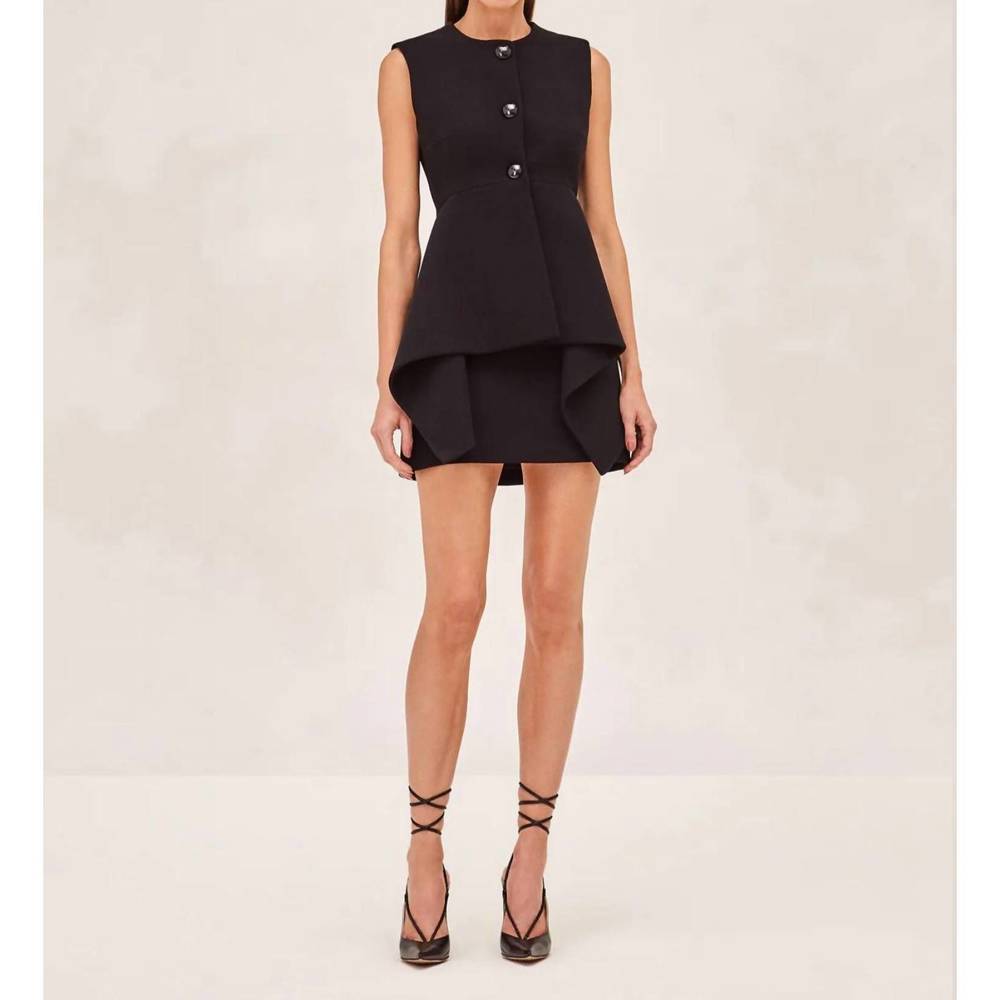 NEW ALEXIS mckenna dress in black - Picture 2 of 3